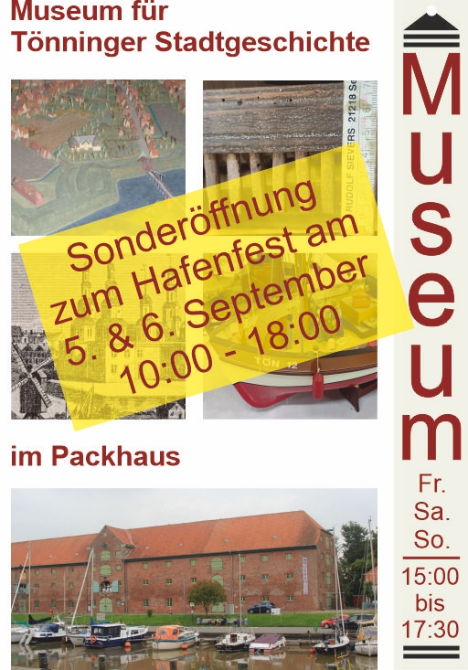 Erweiterte Öffnung zum Hafenfest